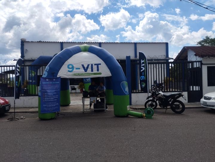 Punto de recolección en San Juan de Colón